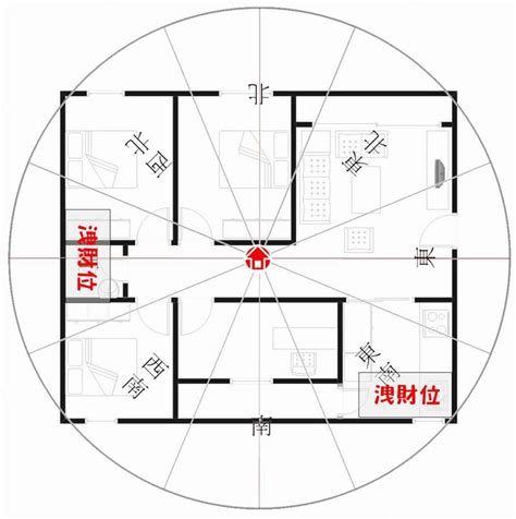 座南朝北的房子